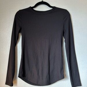 No Boundaries Black Long Sleeve Tee